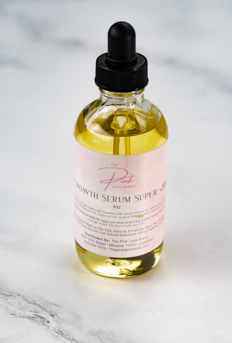 The Pink Lace Brand Hair Growth Serum 1 Month Supply